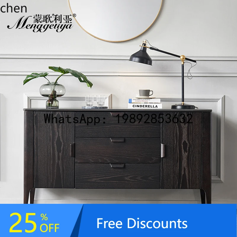 

dining side cabinet light luxury high-end storage living room tea cabinet storage cabinet living room decoration