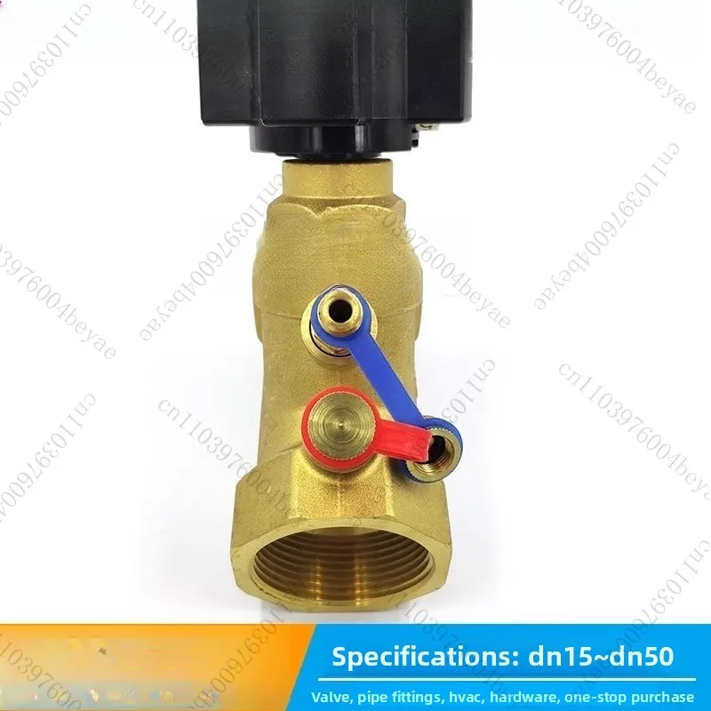 Copper wire buckle static balance valve HVAC digital adjustment balance valve 46 minutes 1 inch DN324050