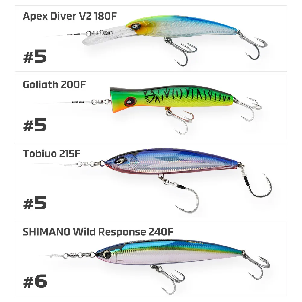 حلقة صلبة ملحومة من الفولاذ المقاوم للصدأ عالية الجودة من NOEBY Max Power BB # 3 # 4 # 5 # 6 أقصى قوة 230 كجم أدوات صيد الأسماك البحرية #5