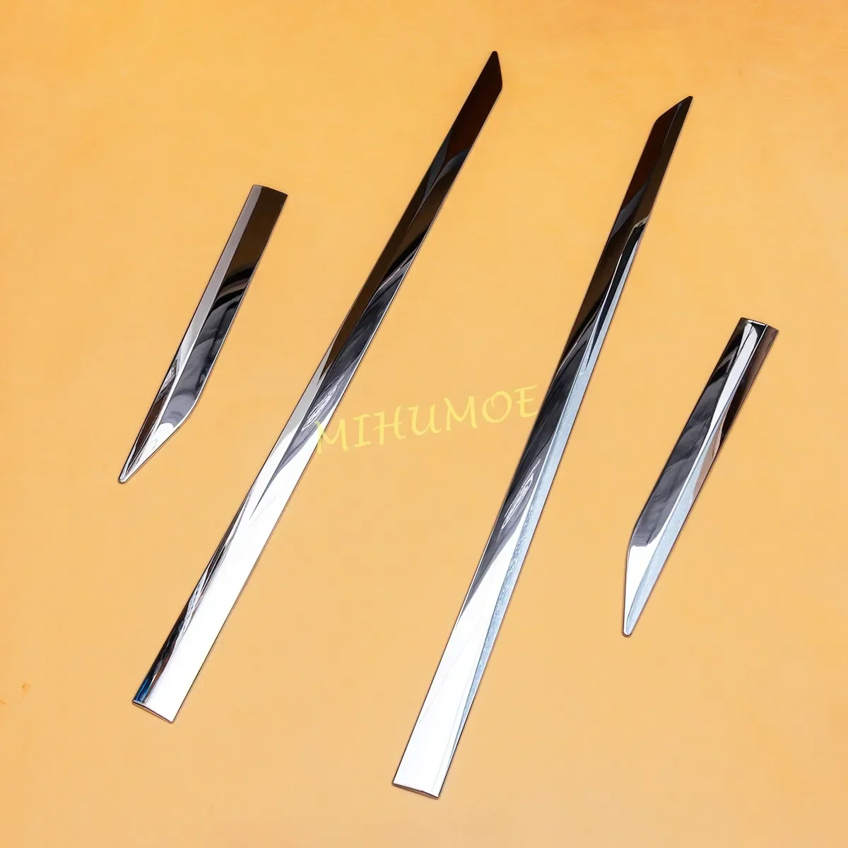 For Toyota Corolla Cross 2022 2023 2024 Chrome Car Door Body Side Skirts Moulding Trims Accessories