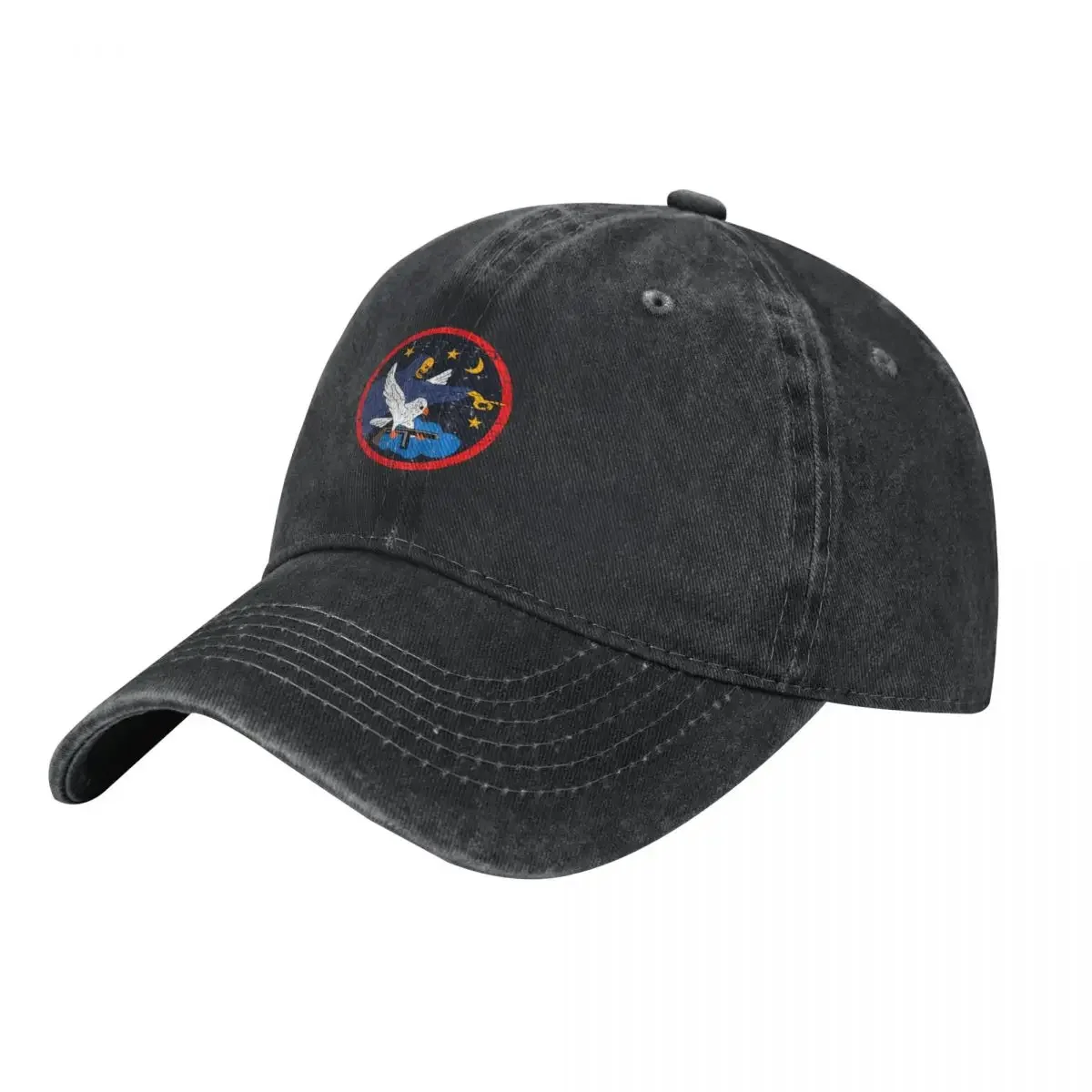 USAF - 416th Night Fighter Squadron - Grunge Style Baseball Cap Military Cap Man Golf Hat Man For Men Women's