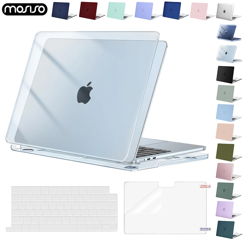 Etui na Macbook Air 13 15 M4 A3240 A3241 A2681 A2337 na Pro 13 14 16 A3112 A3185 A2918 A3403 A2991 A2780 A2338 Funda shell — zdjęcie produktu 7