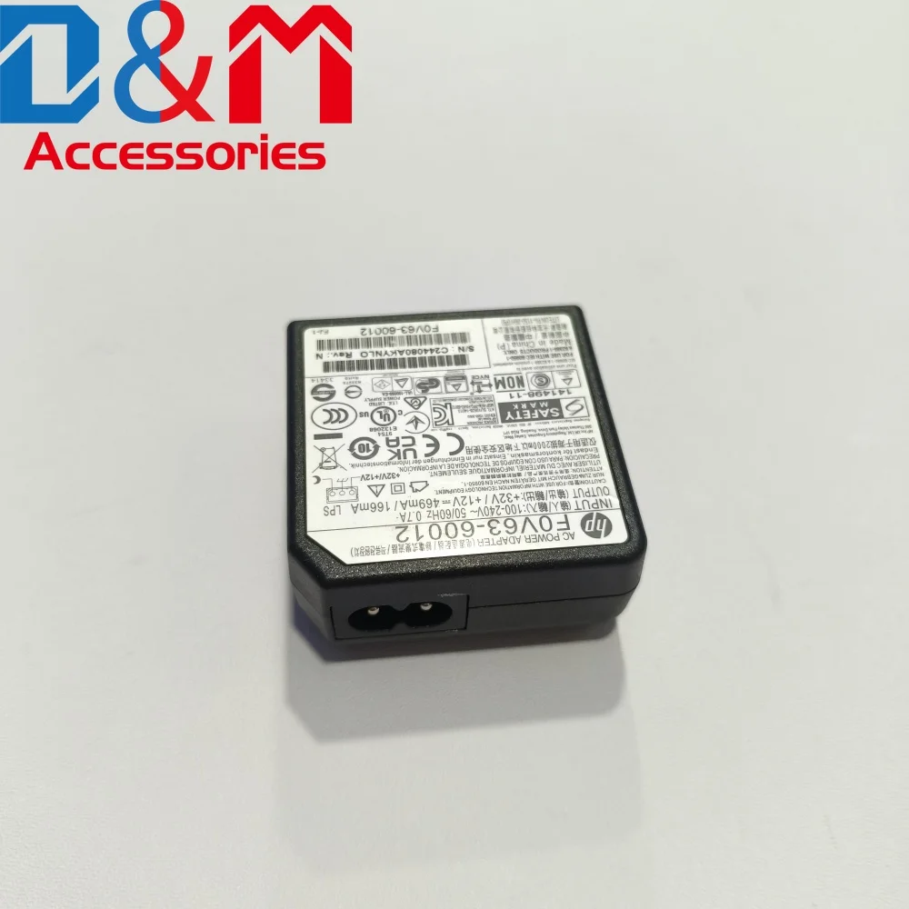 

Minimum.price 1Pcs F0V63-60012 F0V63-60013 power supply adapter for hp Officejet 4538 4650 4535 4678 printer parts