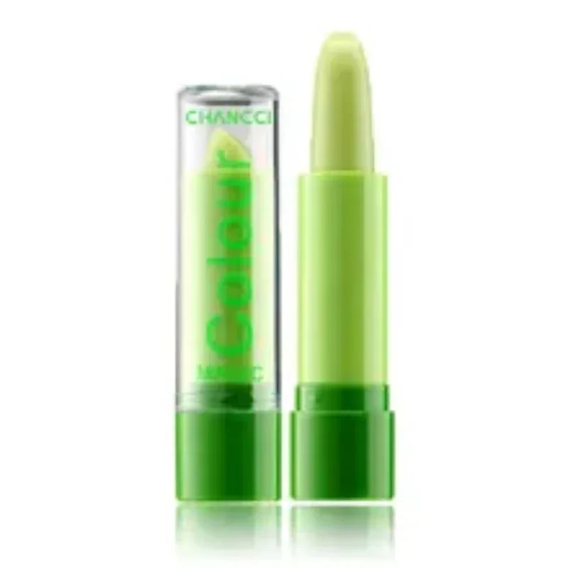 Alta qualidade aloe vera bálsamo labial mudança de cor geléia batons hidratante hidratante lipbalm maquiagem duradoura batom cosméticos