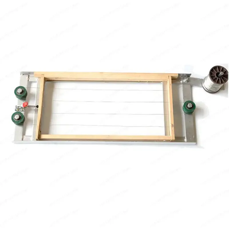 Professional Beehive Frame Wire Embedder, Pneumatic Clamping & Electric Heating for Nest Foundation, Beekeeping Tool