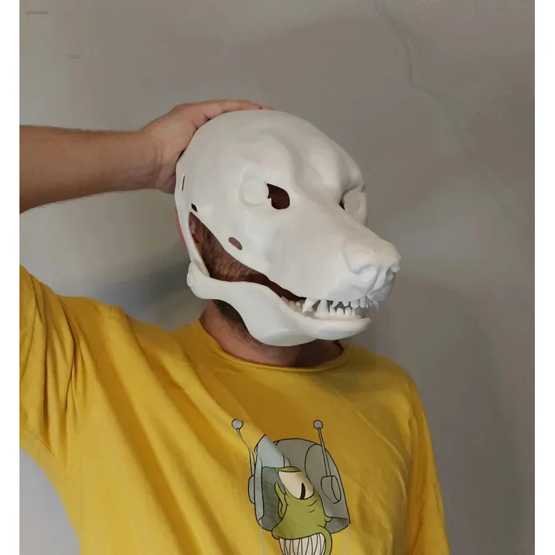 

XT8Kigurumi Base Beast Mask Cosplay Fursuit Animal Wolf Head Skull Proboscis 3d Printing Masks Halloween Party CanineXT6@!
