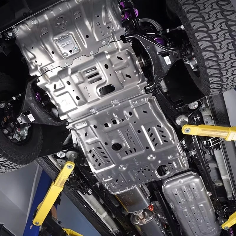 

High Quality 5mm Chassis Guard Plate Bottom Protector Engine Protector Chassis Anti-Skid Plate for Haval H9 2025 Accessories