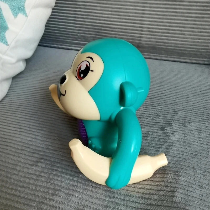 

Kindergarten Tumbling Monkey: Somersaults + handstands, voice-control toy enhances sensory integration for ages 3-6