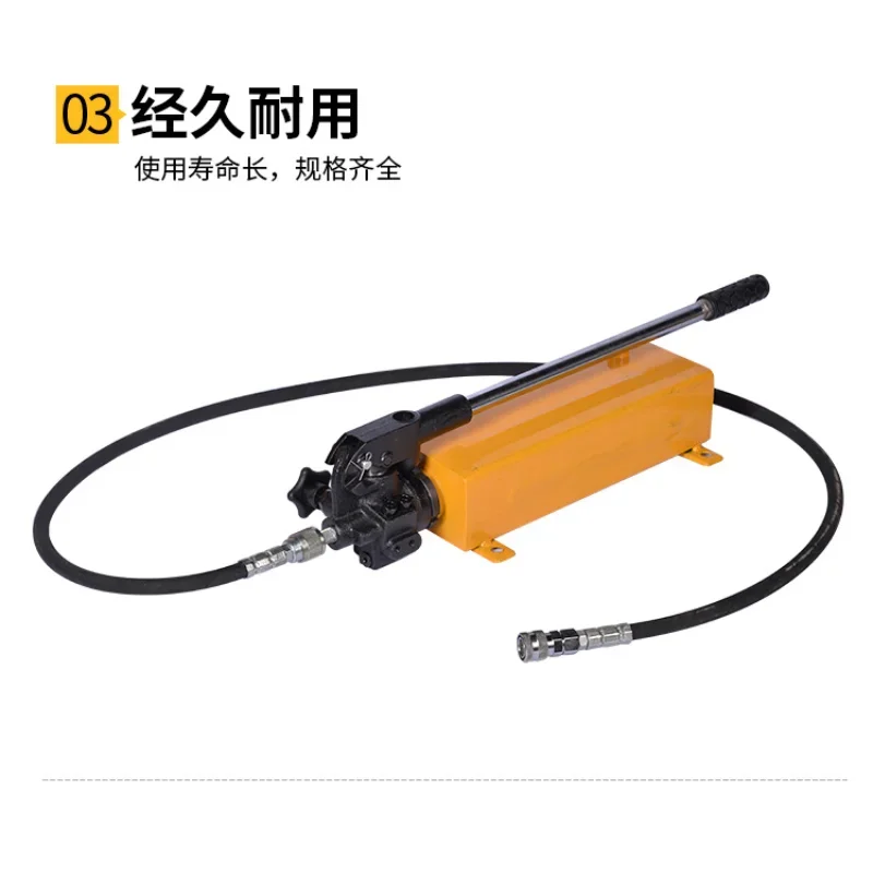 Hydraulic Power Unit, Portable Ultra High Pressure Hand Pump, High Flow Single & Double Acting Mini Pressure Tester