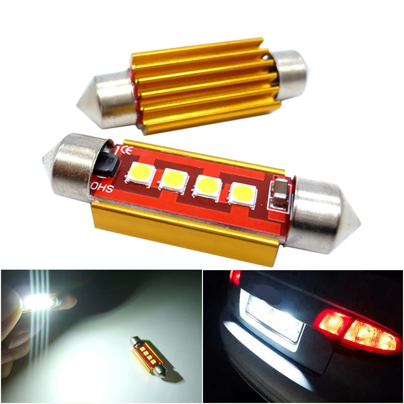 2x Canbus Vehicle Led Interior Light Bulbs Car Lighting Accessories For Honda Civic Accord Crv Subaru Forester Outback Impreza