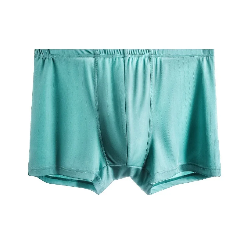 

Men's Underwear, Men's Ice Silk Summer Thin Boxer Briefs, Antibacterial Inner Lining, Sports Youth Loose Shorts