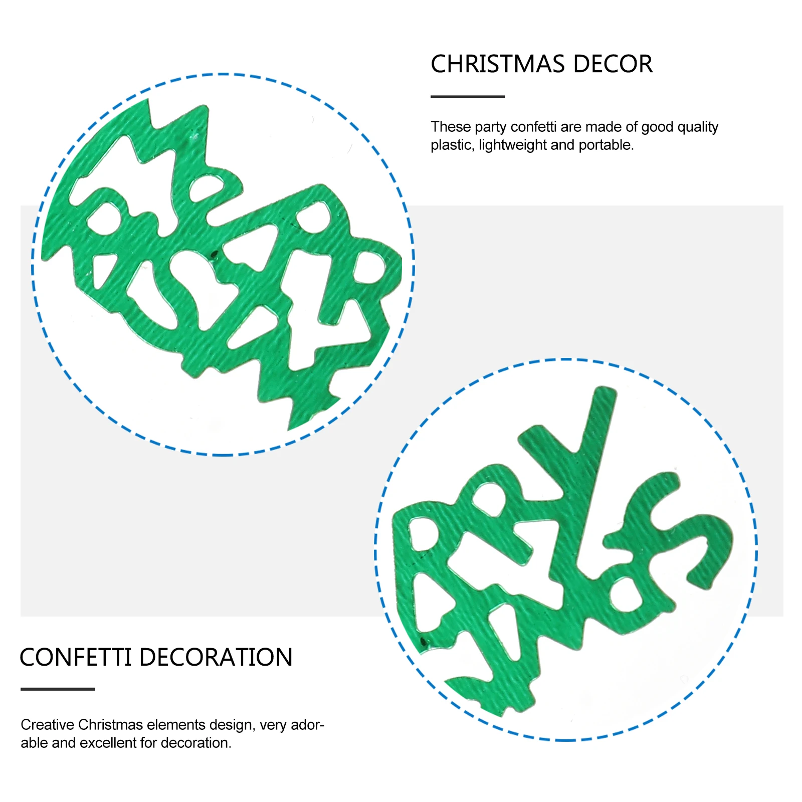 

Christmas Table Confetti Party Decoration Sprinkles Colorful Scatter Festive Sequins