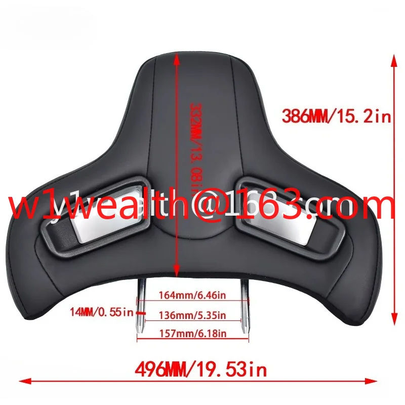 New Modified Car Half Seat Plug-In Sport Style Headrest