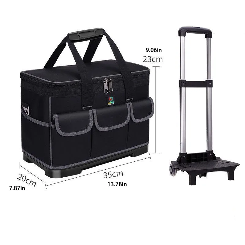 Multi-funktionale Faltbare Trolley Reparatur Kit Elektrische Arbeit Tasche Housekeeping Werkzeug Tasche Große Kapazität