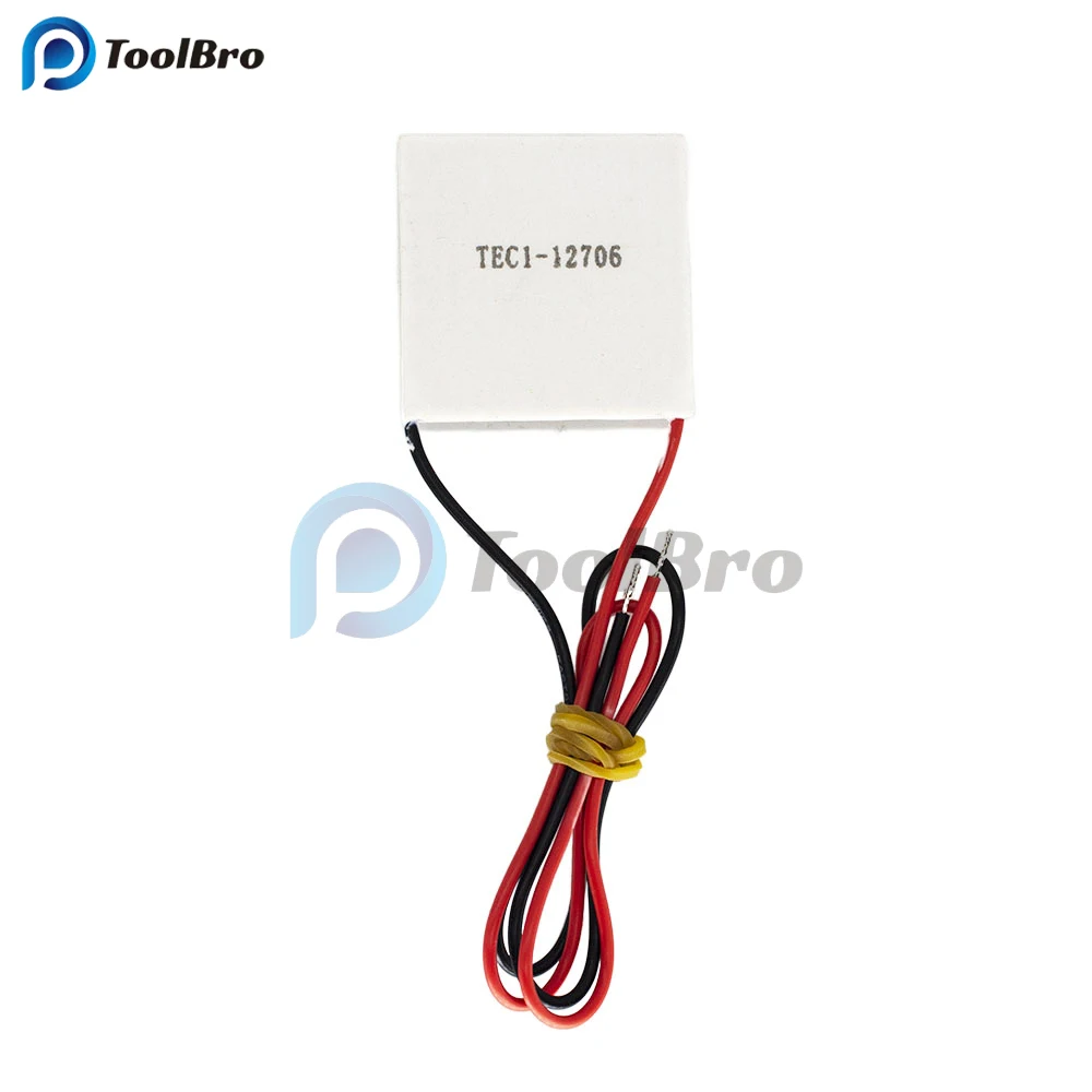 TEC1-12706 12706 TEC Thermoelectric Cooler Peltier 40*40MM 12V Semiconductor Refrigeration