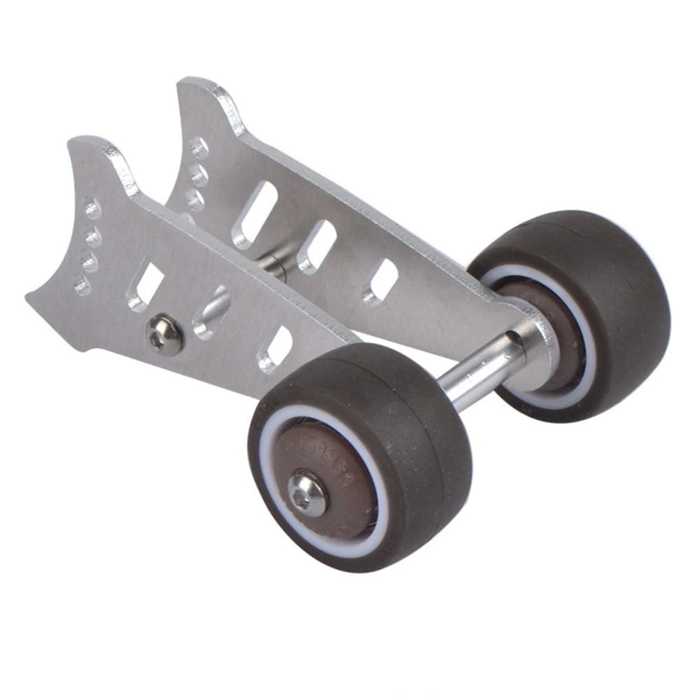 Heavy Duty Aluminum Wheelie Bar Set with Bearings Wheels for Tamiya CW-01 LunchBox Midnight Pumpkin RC Car Upgrades