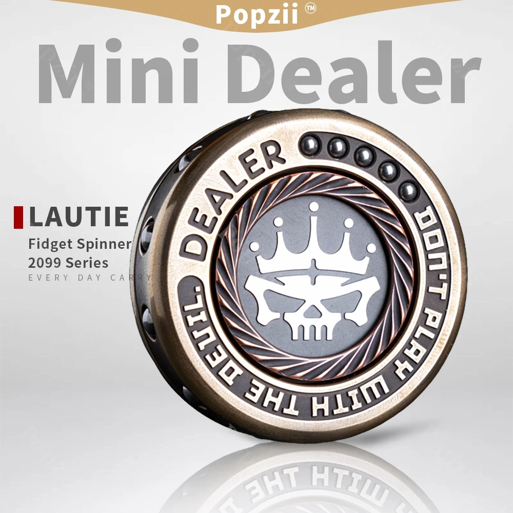 LAUTIE Mini distribuidor 2099 serie juguete de ansiedad EDC adorno de mesa Fidget Spinner juguetes inquietos aparatos para aliviar el estrés de oficina