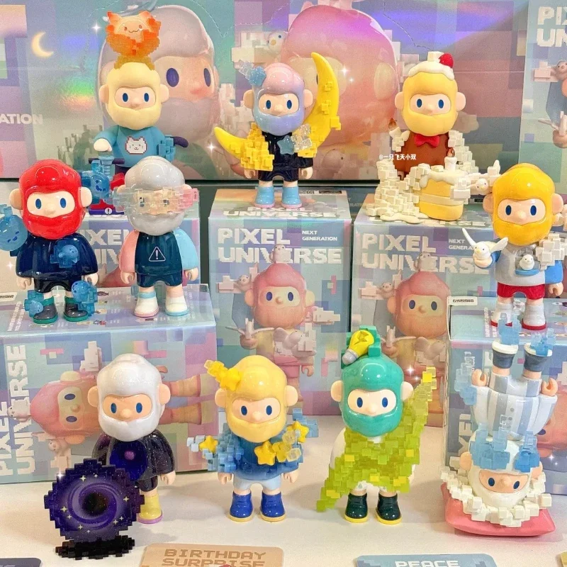 Farmer Bob Next Generation Pixel Universe Series Blind Box Actionfigur Niedliche Puppenspielzeuge Farmer Bob V10 Überraschungsgeschenk Mystery Box