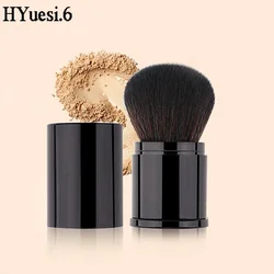 Portable Mini Makeup Brush Retractable Soft Mushroom Head Loose powder blush for Travel Multi Functional Makeup Tool