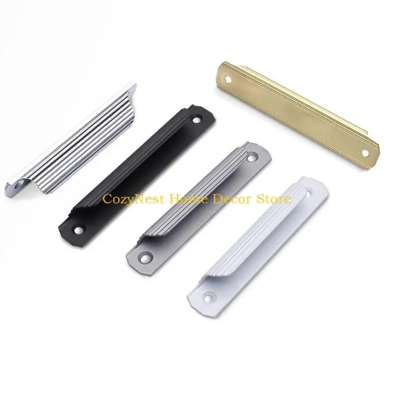 92mf الأثاث مقبض طويل نافذة الباب انزلاق مقبض المقبض درج السحب سبيكة الألومنيوم دفع الشرفة بوابة الشرفة تسحب نافذة
