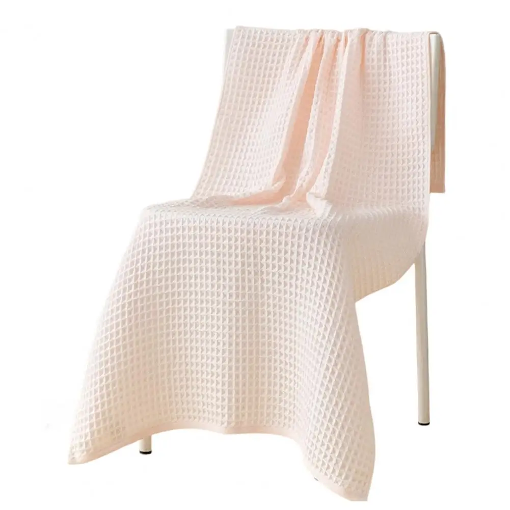 Quick Dry Hotel Bath Towel Soft Cotton Shower Towel Cotton Waffle Bath Towel Absorbent Quick Dry Shower Soft Thickened for Home