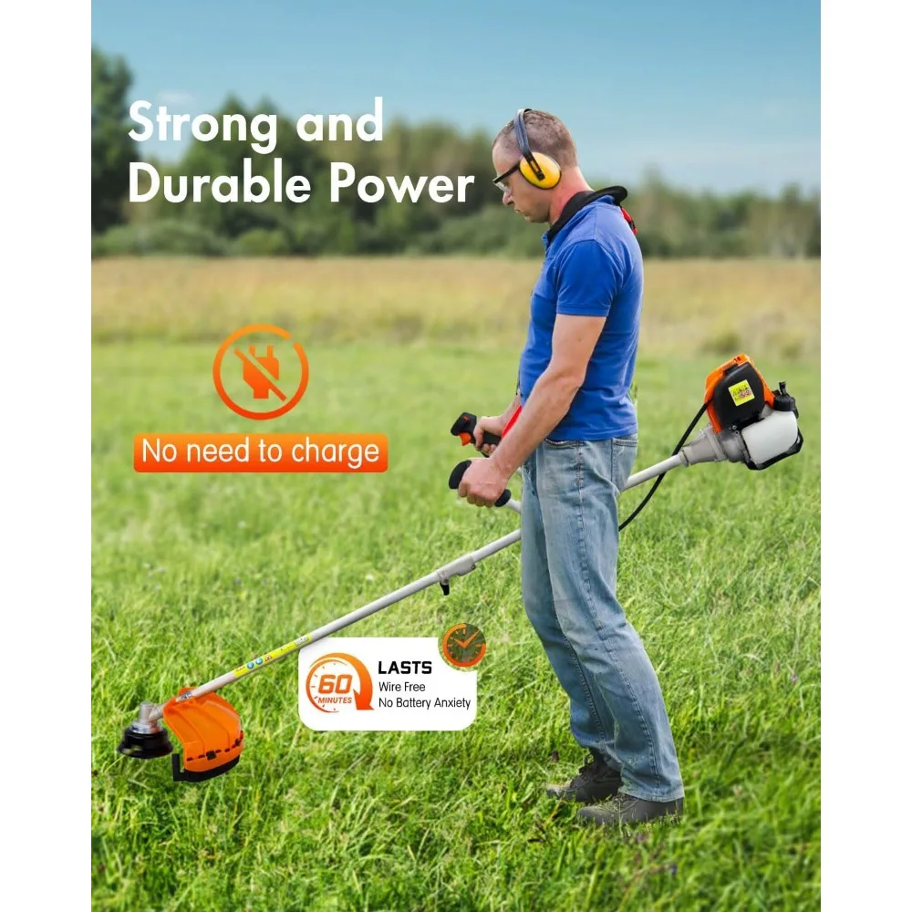 18-V-Akku-Fadenschneider und Kantenschneider mit Lithium-Ionen-Akku – keine Batterie oder Ladegerät im Lieferumfang enthalten, geeignet für Rasen- und Garten-Ma