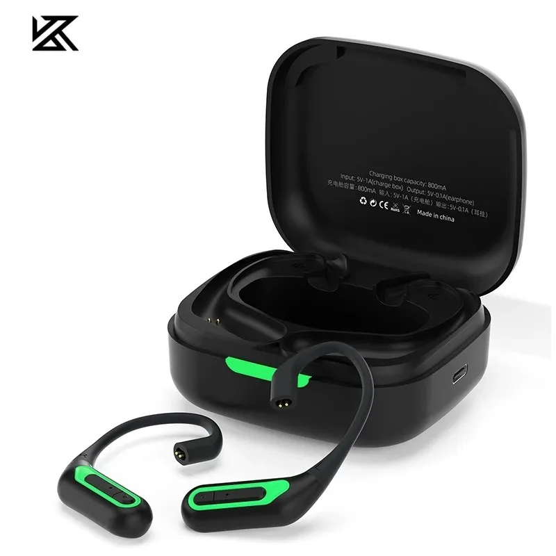 KZ AZ10 Bluetooth Module Wireless Ear Hook Earphones Bluetooth 5.2 HiFi Headset Sport Game Noice Cancelling Headphone