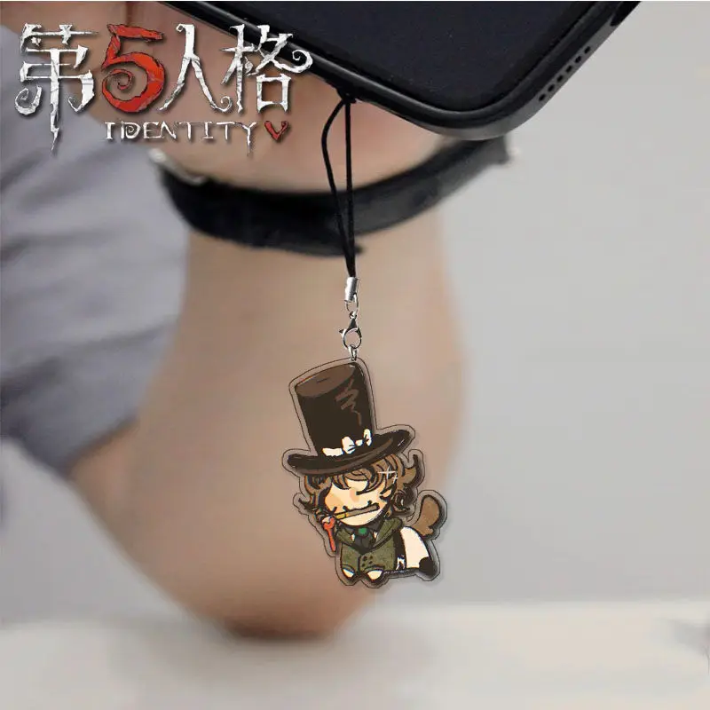 Anime Identity Ⅴ Jack Cosplay phone charm Decoration creativo zaino ciondolo regalo