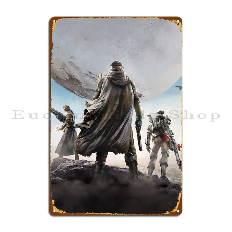 Destiny Box Art Metal Sign Poster Garage Party Club Garage Pub Printing Tin Sign Poster