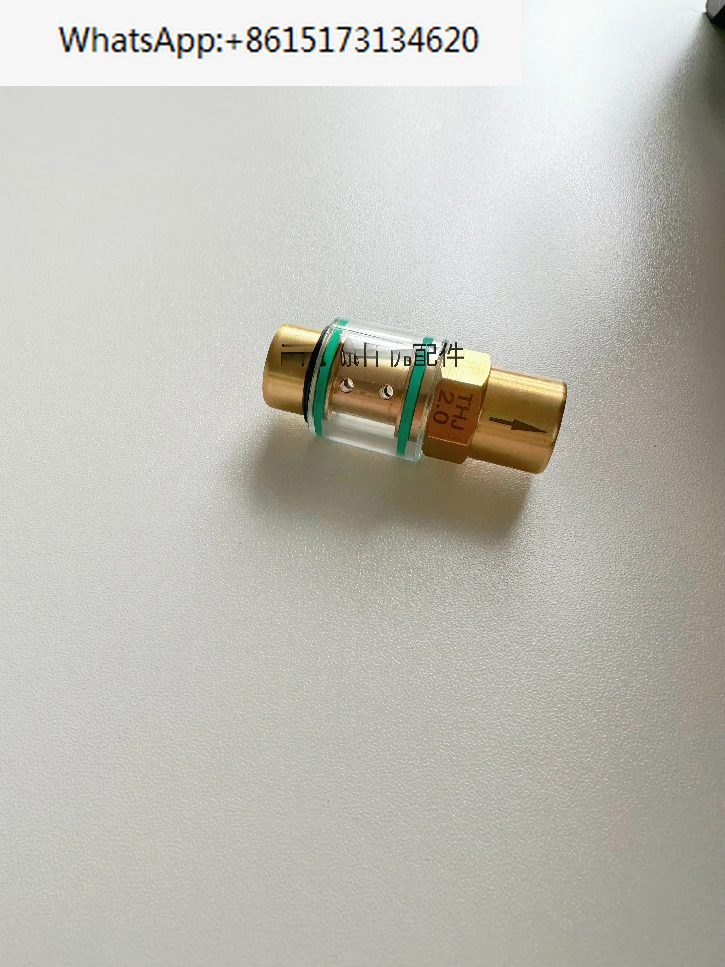 Screw air compressor all-copper check valve visible transparent oil return valve 1 point 2 points