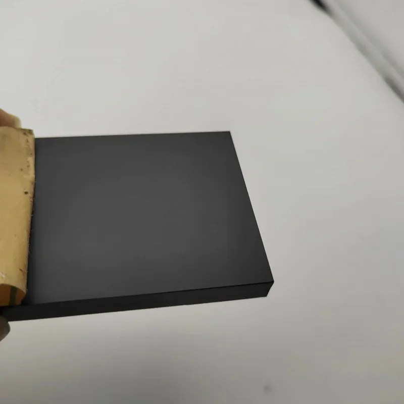 pannello di plastica in lamiera di metacrilato nero satinato in lamiera di acrilico