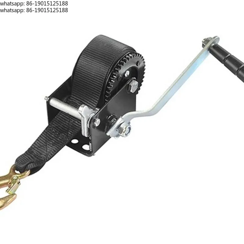 High Quality  Manual Marine Wire Rope Worm Gear Winch