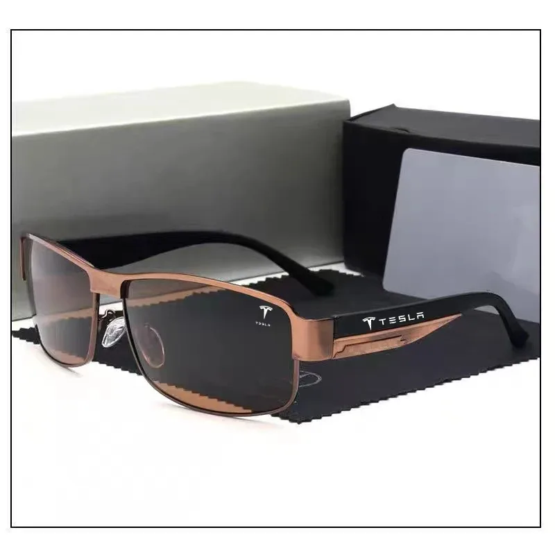Auto High-End Gemütliche Luxus Sonnenbrille Für Tesla Modell 3 Modell Y Modell S Modell X Cybertruck Roadster Männer Frauen mode Brille 6