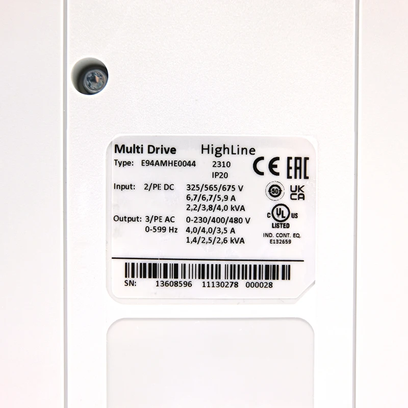Brand New    e E94AMHE0044 Multi Drive E94APNE0364 E94ASHE0034 E94AMHE0034 Servo Drive Multifunction Driver Inverter