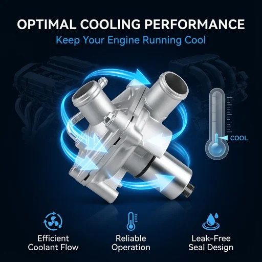 NEW Water Pump For Honda GL1500SE GL1500A Aspencade Goldwing 1997 1998-2000 19200-MAM-A60 Motorcycle Cooling Parts