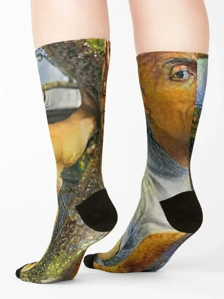 The Rock & The Beast Socks with print funny sock gift Socks For Men Women's