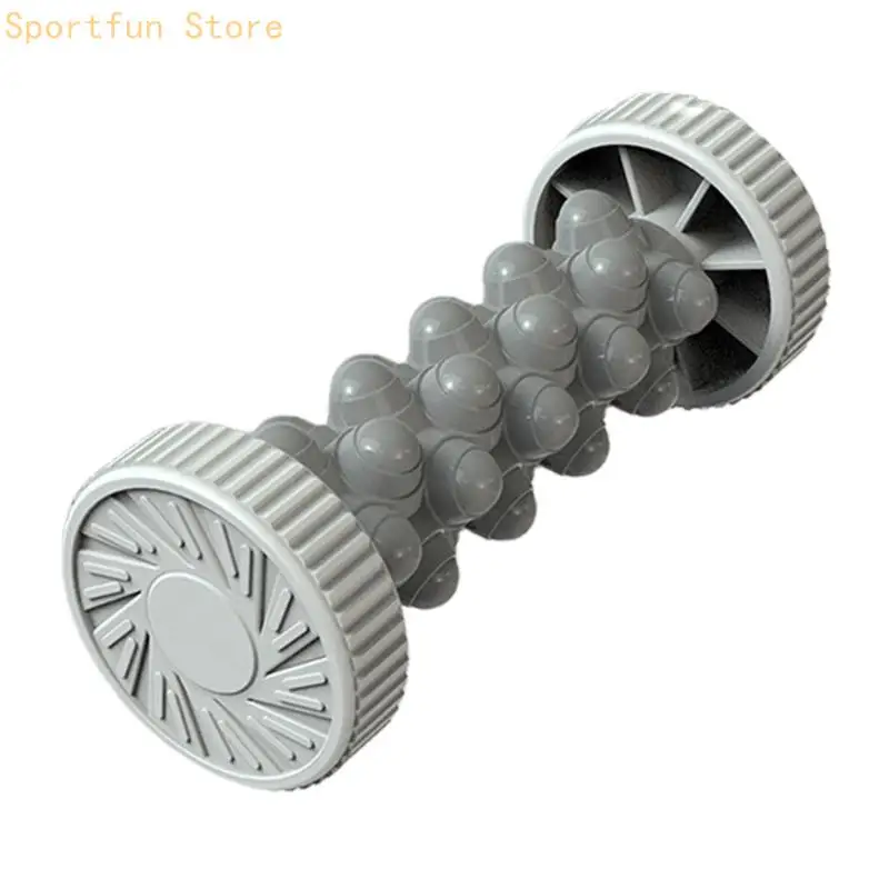 Portable Foot Relaxation Roller Fitness Muscle Relaxation Rolling Plastic Manual Foot Massager Easy to Use X7JD