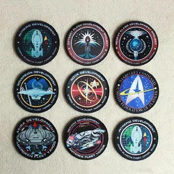 Patch di stampa stellare Regent Class Project veicolo spaziale Trek per indumento giacca da braccio militare con stelle fai-da-te