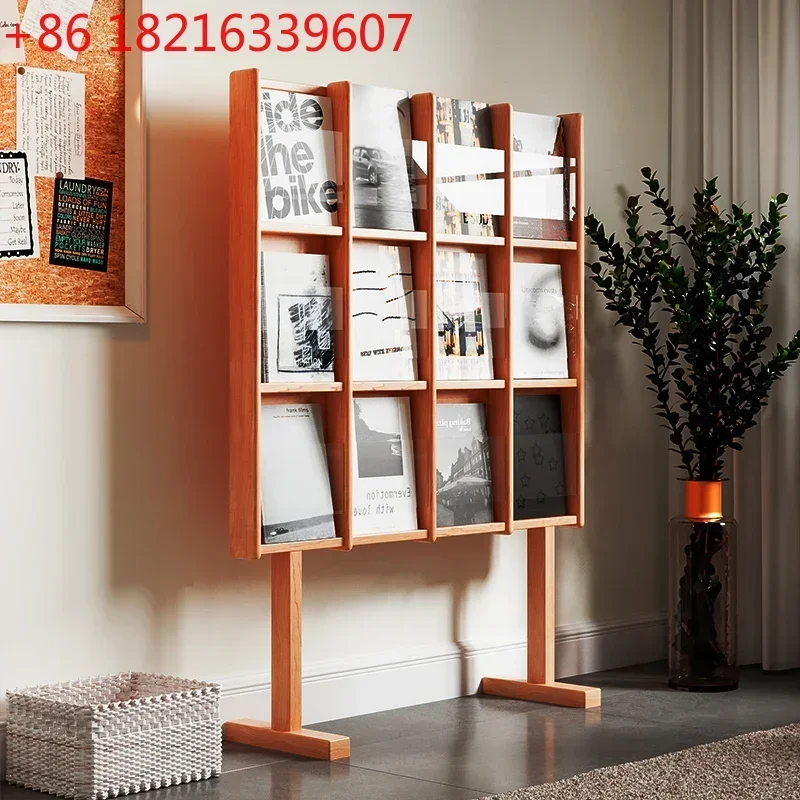 TAO Medieval Reading Display Stand Storage Bookshelf the Newspaper Stand Display Rack
