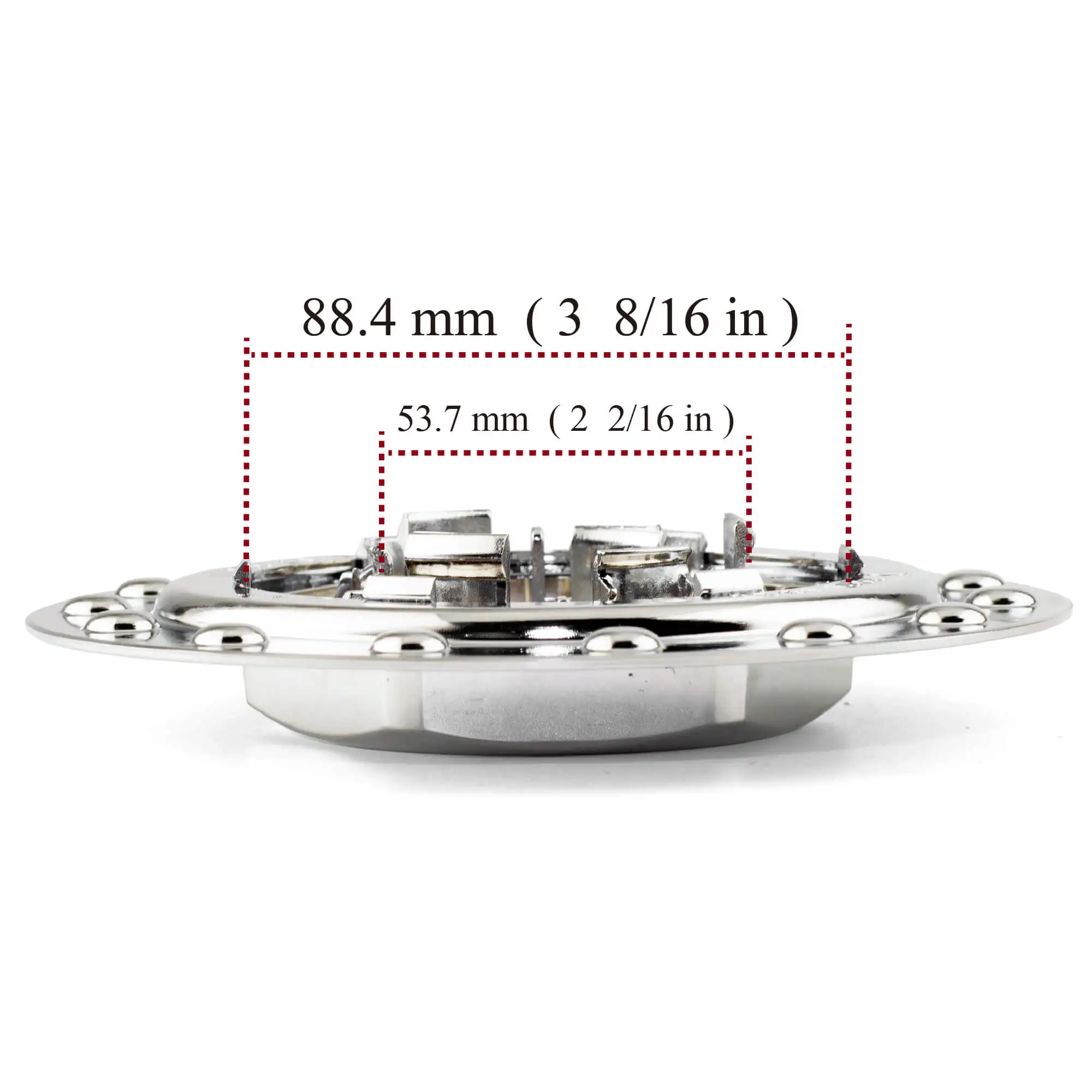 4pcs 150mm 88mm Car Wheel Hub Cover Accessories For RM001  09.23.212 09.24.137 Rim Cap Refits Styling Hubcap Silver Chrome