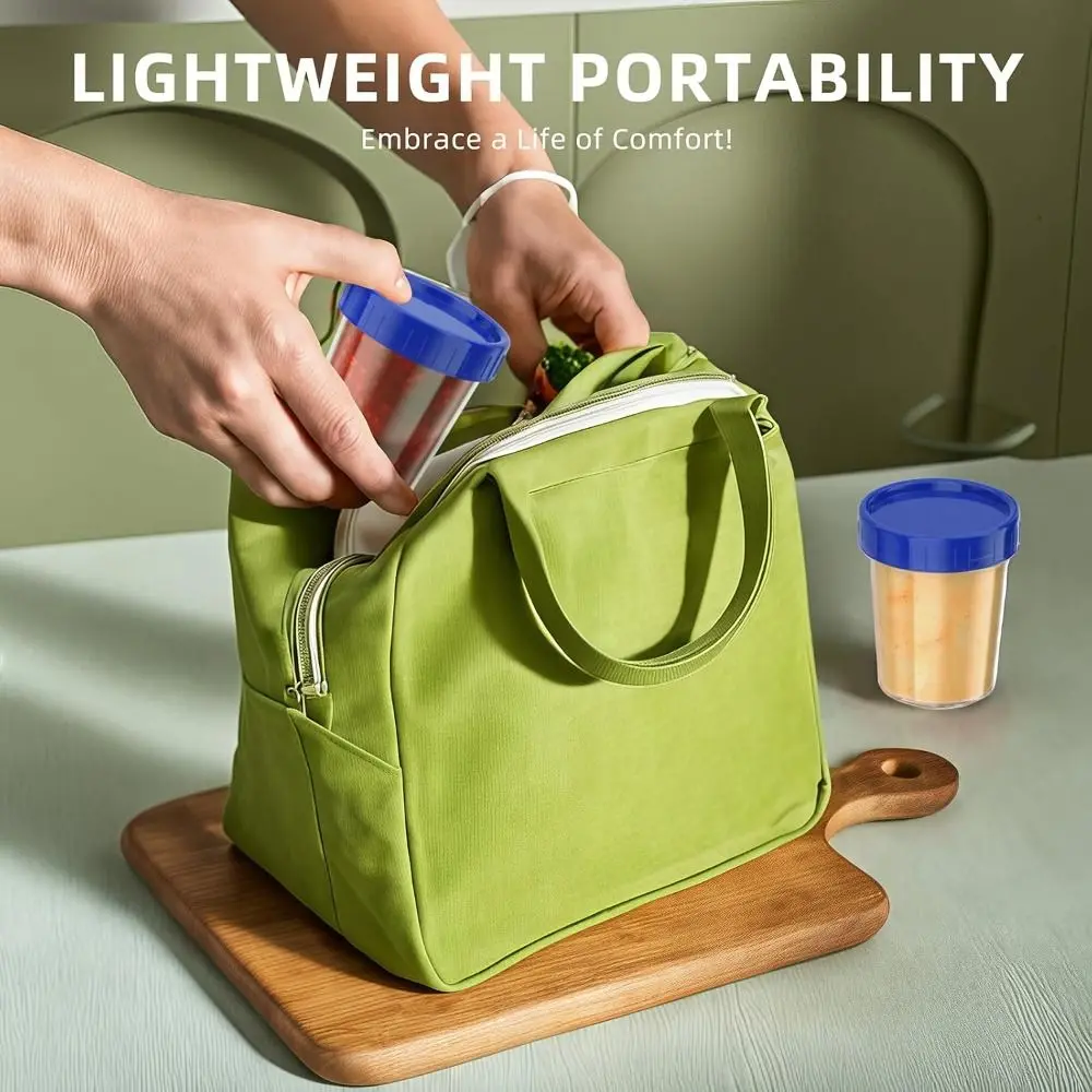 

Durable Leakproof Salad Dressing Container with Lids Reusable Dip Sauce Containers Stackable Condiment Containers