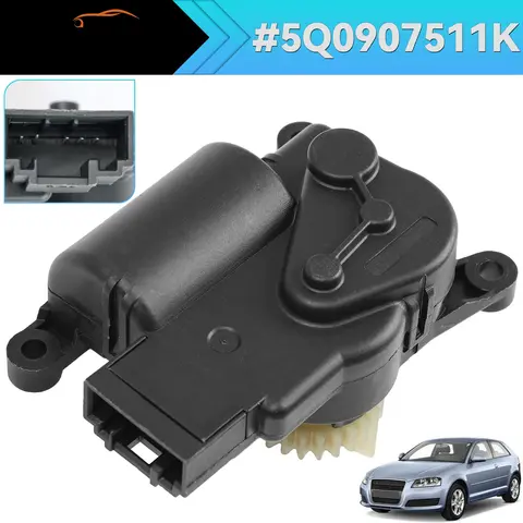5Q0907511K HVAC Heater Blend Door Actuator For VW Golf Tiguan Seat Ateca Audi A3 Skoda Octavia 2012-2016 2017 2018 2019 2020