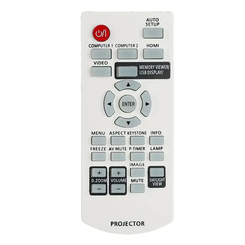 N2QAYA000116 For Panasonic Remote Control Replacement, For Panasonic Projector PT-LB332 PT-TX312 PT-TW342 PT-LW362 PT-LW312