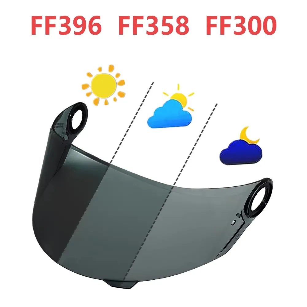 Photochromism FF396 FF358 FF300 FF358 for FW3 Gt Gtn Gtx Gt5 Gt2 Jokker R1 Reggae Super Motorcycle Helmet Shield Visière Moto