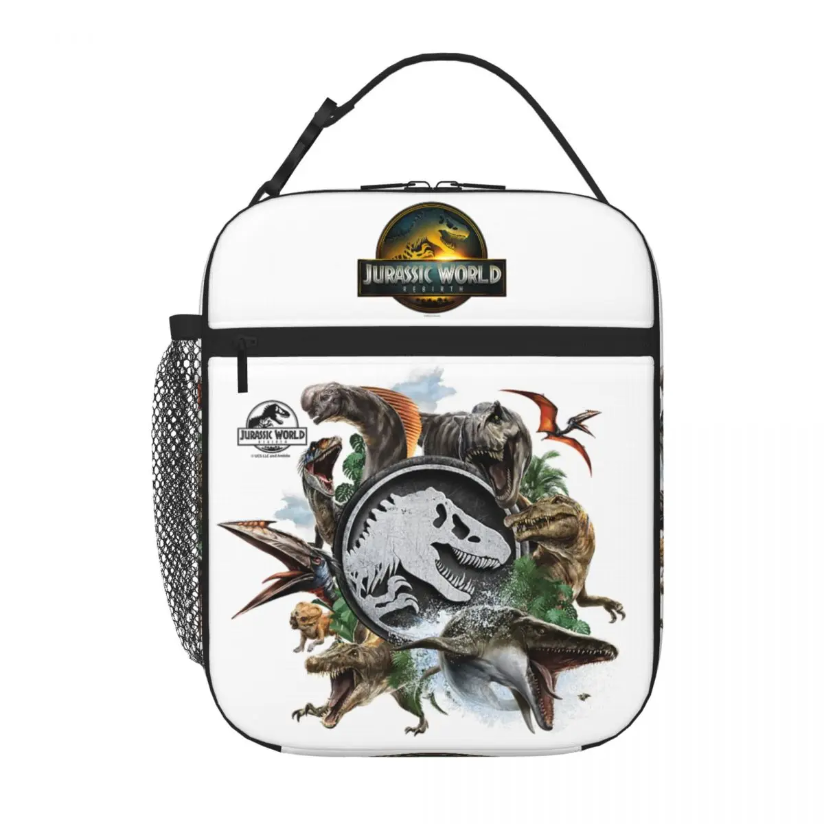 

Insulated Lunch Bags Jurassic Rebirth Movie Logo World 2025 Lunch Container New Cooler Thermal Bento Box For School