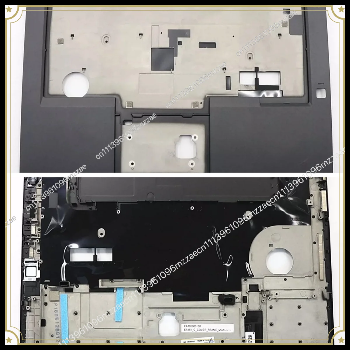 X280 A285 C Shell with Fingerprint Hole 02DC284