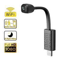HD 1080P Mini Camera Night Vision Wifi Camera USB AP Hotspot 120° Ultra Wide Angle Motion Detection Video Surveillance Camcorder