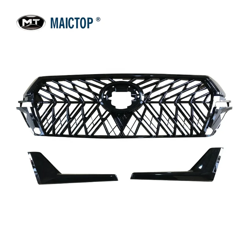 

Modification MAICTOP Auto Car Grille Car Grilles Front Bumper Front Grille for Land Cruiser FJ200 2016