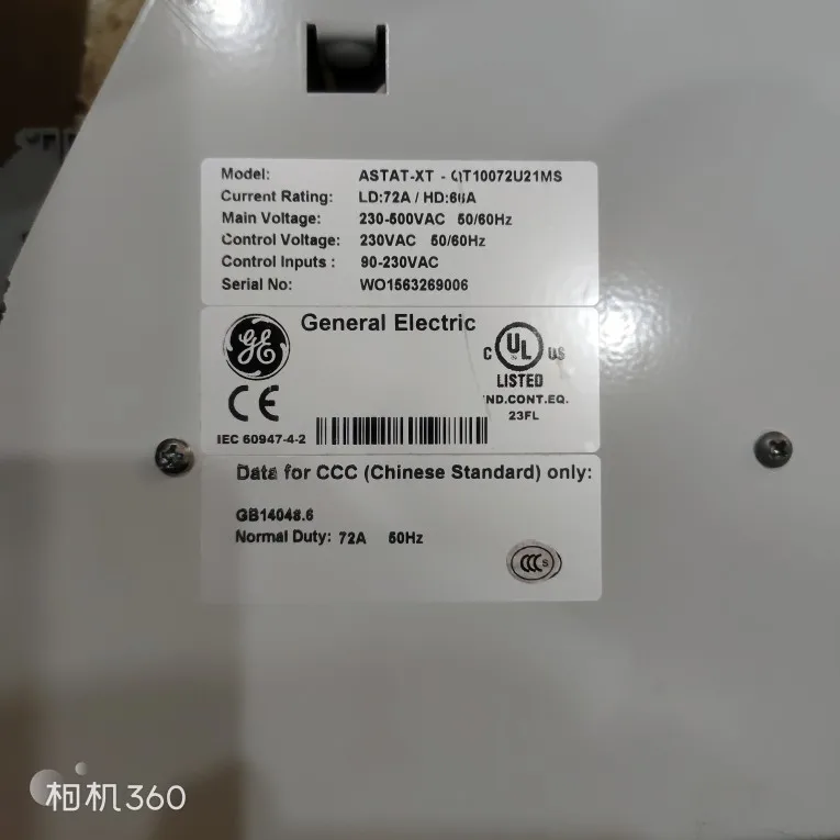 Inicio Suave GE ASTAT-XT-OT10072U21MS