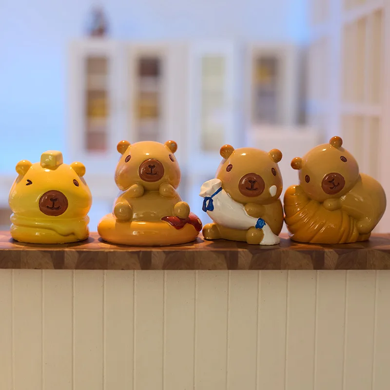 Nieuwe collectie Mini Leuke Capibara Bakwinkel Blinde Tas Decoratie Student Gift Creatieve Directe Verkoop Trendy Speelgoed & Hobby's